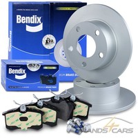 Bendix Bremsscheiben +BelÄGe Hinten FÜR Audi A6 C5 Skoda Superb VW Passat B5 3B