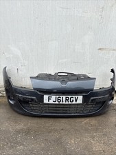 RENAULT MEGANE MK3 PH1 5DR 2011 FRONT BUMPER COMPLETE GREY
