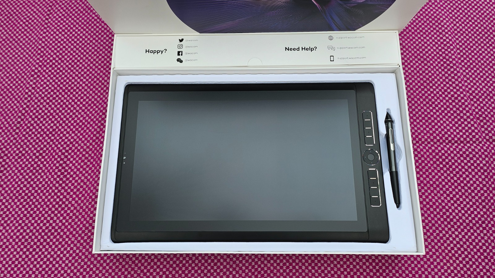 Wacom MobileStudio Pro 16" (Gen 2) -i7, 512GB- komplett, wie neu, Kauf: 21.03.26