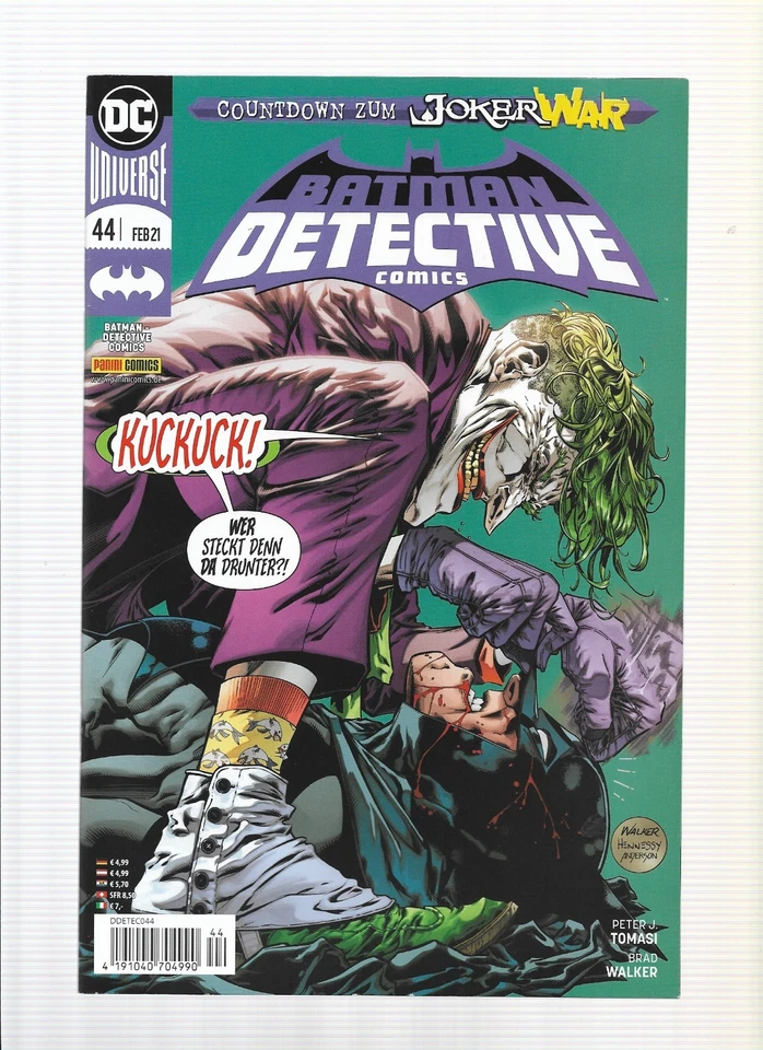 DC Comic - Batman Detective Comics Nr. 44 von 2021 - Panini Verlag deutsch - Bild 1 von 1