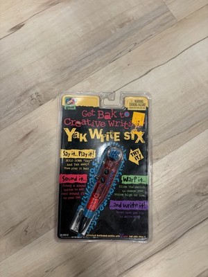 RARE! Vintage Yak Bak Write Sfx Pen  90s Toy Warp Sound Effects NEW  