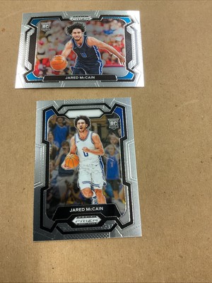 2024 Panini Prizm Draft Pick Philadelphia Rookie Jared McCain Variation & Common