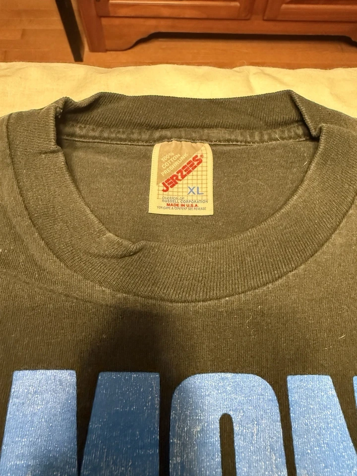 Camiseta De Colección Años 90 Ramones Adios Amigos Tour Fechas Talla XL Japón, Arg, Fechas EE. UU. Foto 4 de 4