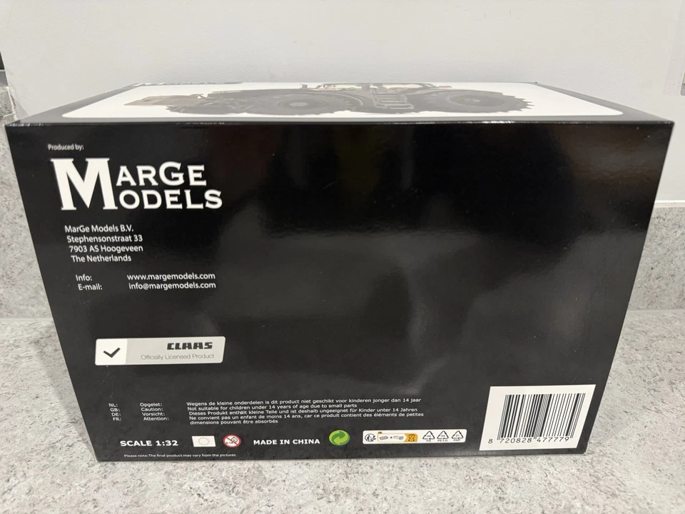 Marge Models - Claas Axion 9.450 - Matt Black - Agritechnica - 1:32 - Mint/New - Image 4 of 4