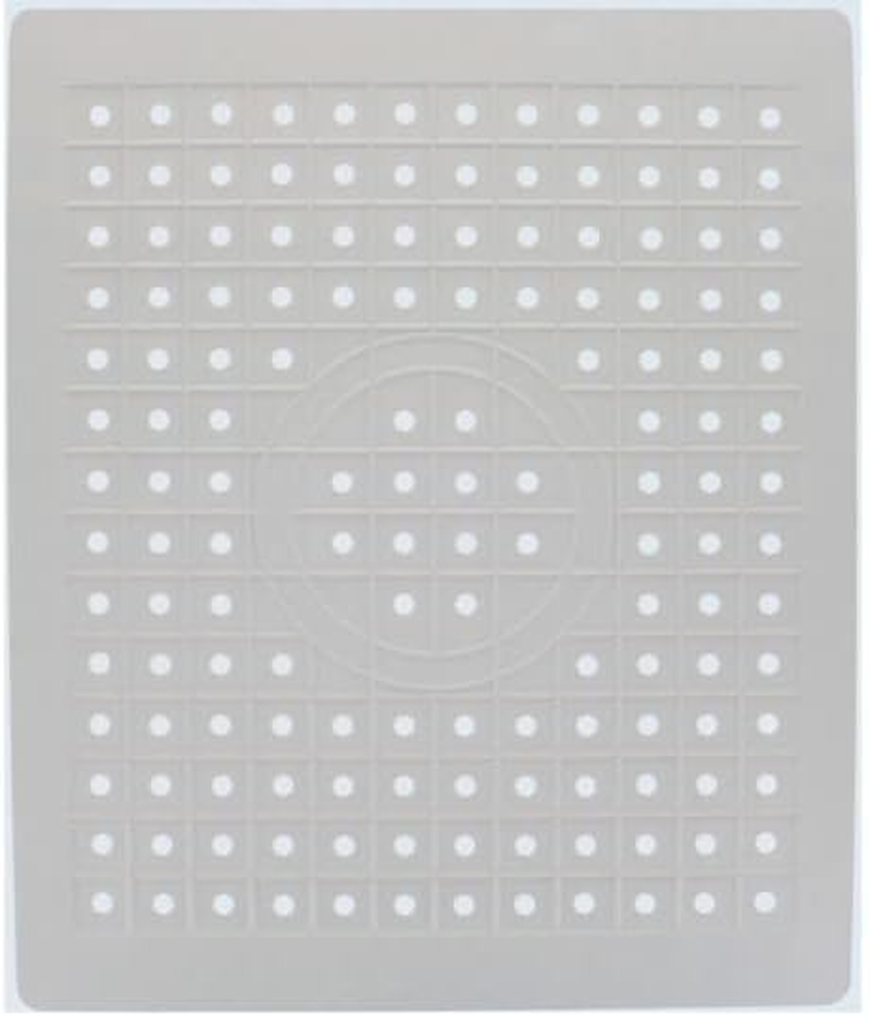 SQUARE Rubber Sink Dish Drainer Mat Non Slip Soft Scratch Protector Draining Was
