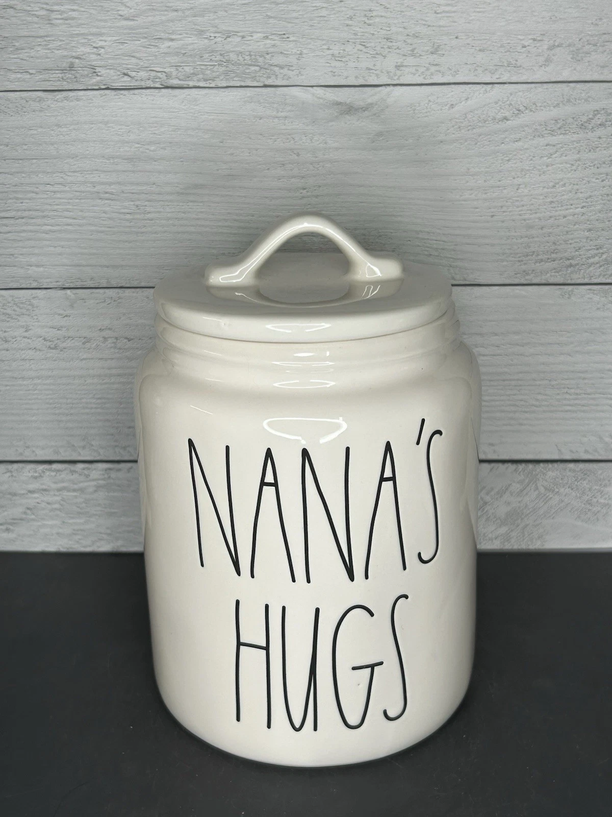 Rae Dunn Nana's Hugs Ceramic Canister
