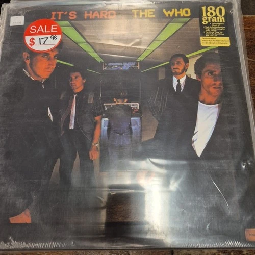THE WHO- IT'S HARD LP SEALED BRAND NEW
