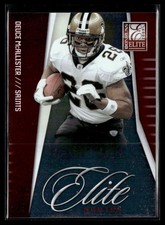 2009 Donruss Elite Series Red Deuce McAllister 963/999 New Orleans Saints #16
