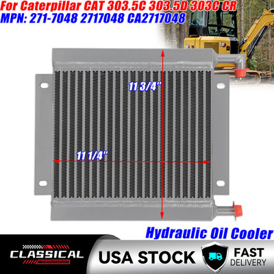 Hydraulic Oil Cooler for Caterpillar CAT 303.5C 303.5D, 303C CR 2717048/271-7048