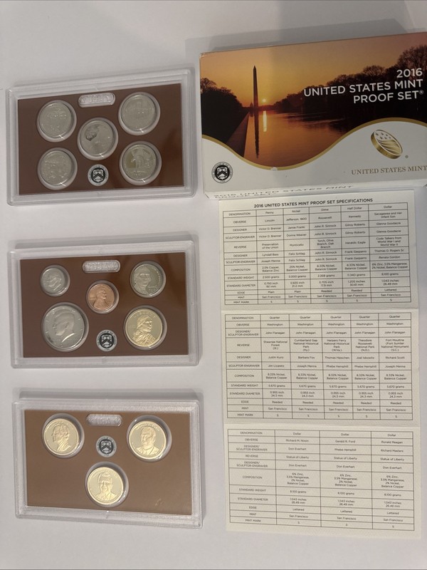2016 United States Mint Proof Set