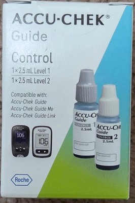 Accu-Chek Guide-Control Solution (1 x 2.5 ml Level 1 and 1 x 2.5 ml Level 2)