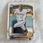 2025 Bowman Chrome Prospects Konnor Griffin Rookie Card  PITTSBURGH PIRATES