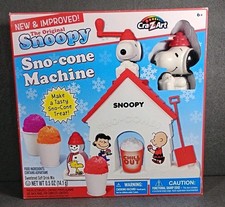 The Original Snoopy Sno-Cone Machine Cra-Z-Art Peanuts Snow Cone New Improved