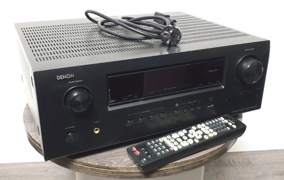 7.1 Kanal Heimkino Receiver DENON AVR-1912 mit HDMI und Fernbedienung 460W - Bild 2 von 4