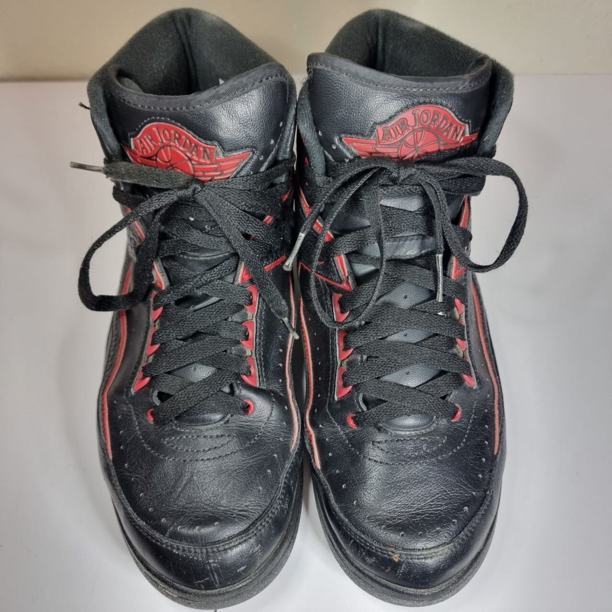 Nike Air Jordan 2 Retro “Alternate 87”/ Black Red/ bred Nike Air Jordan 2 Retro “Alternate 87”/ Black Red/ bred