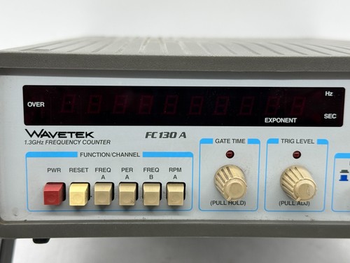 Wavetek FC-130A 1,3 GHz Licznik częstotliwości CZĘŚCI - Zdjęcie 3 z 11