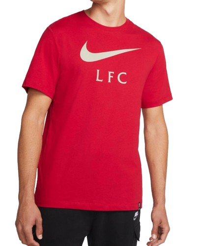 Nike Liverpool Football Club English Premier Men’s Club Swoosh T-Shirt Size M - Picture 5 of 9
