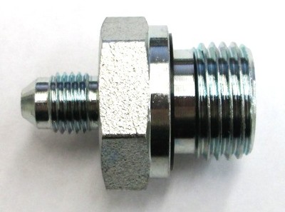 7//16-20 Threads X 1//8 Male BSPP 1//4 Male JIC AF 9005ES-04-02 .382-28 Threads With Eolastic Seal and Cone Seat