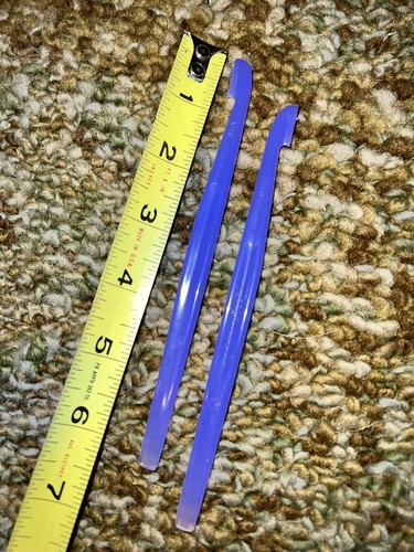 Tupperware Gadget (2) blau PurpLeGrapefruit Zitrusschäler Scorer NEU Orangenschale - Bild 1 von 4