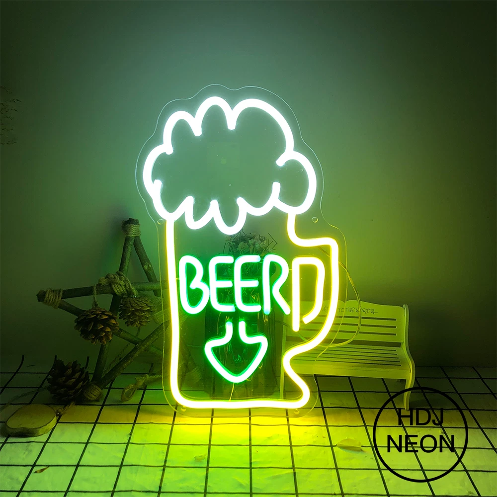 Custom led beer signs deals