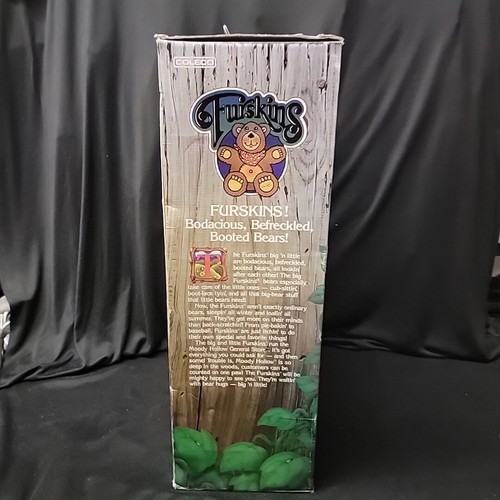 Rare Vintage Coleco Boone Furskin Sweet-toothed Beekeeper Plush In Original BOX - Picture 4 of 7