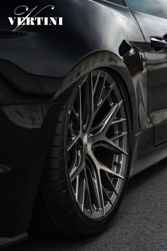 VERTINI RFS 2.1: 20X9 5X114.3 BRUSHED DUAL GUNMETAL FITS INFINITI G37 G37S - Picture 7 of 7