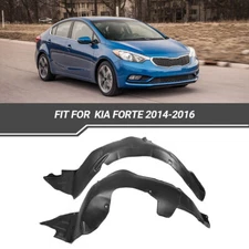 Pair Fender Liner Splash Shield For 2014 2015 2016 Kia Forte Front Left & Right