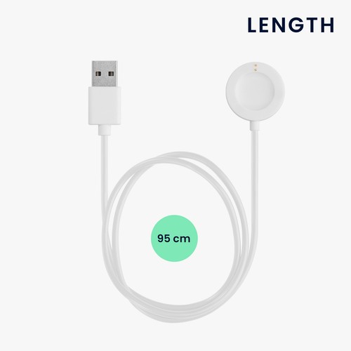 Câble USB recharge smartwatch pour Fossil Gen 6 5 4 Smartwatch Skagen Falster 2 - Zdjęcie 3 z 8