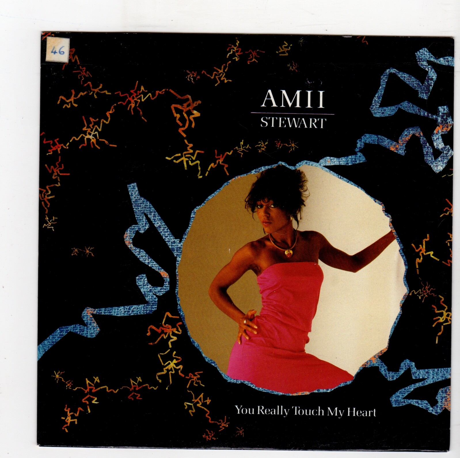 (S284) Amii Stewart, You Really Touch My Heart - 1985 - 7 inch vinyl