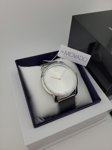 Movado Bold Men’s Silver Dial Stainless Steel Watch - 3600260 ($495 MSRP) - Picture 2 of 3