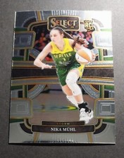 NIKA MUHL RC 2024 Panini Select WNBA Base Rookie Card #27 Seattle Storm