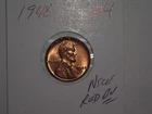 wheat penny 1948 LINCOLN CENT NICE RED BU 1948-P GREAT FIRE RED UNC LOT #4