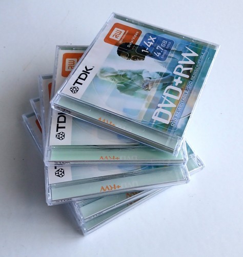 TDK DVD+RW 4.7 Go 4x 120 min SP Rewritable Lot de 5 disques Neuf sous blister - Photo 4/4