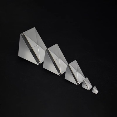10-30mm K9 Optical Glass angled Triangular Right Angle Slope Reflecting Prism
