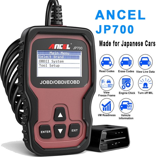 ANCEL JP700 Japanese Car JOBD OBD2 Scanner Code Reader Diagnostic Tool