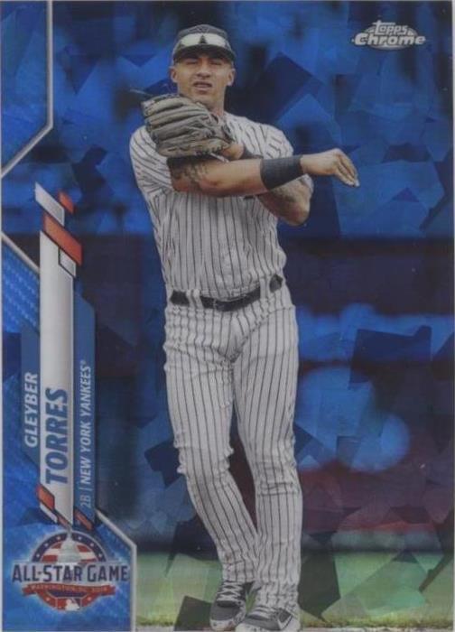 2018 Topps Chrome Sapphire Edition - Gleyber Torres #699 for sale