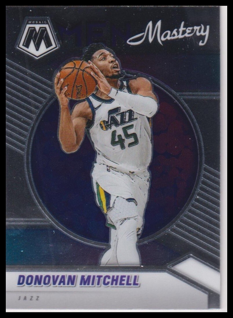 2020-21 Panini Mosaic - Men of Mastery Donovan Mitchell #8