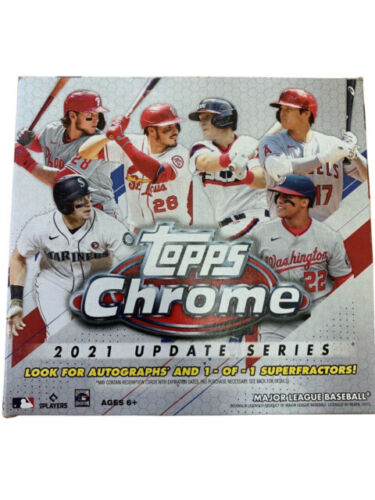 NEW SEALED 2021 Topps Chrome Update Baseball Mega Box - Picture 1 of 1