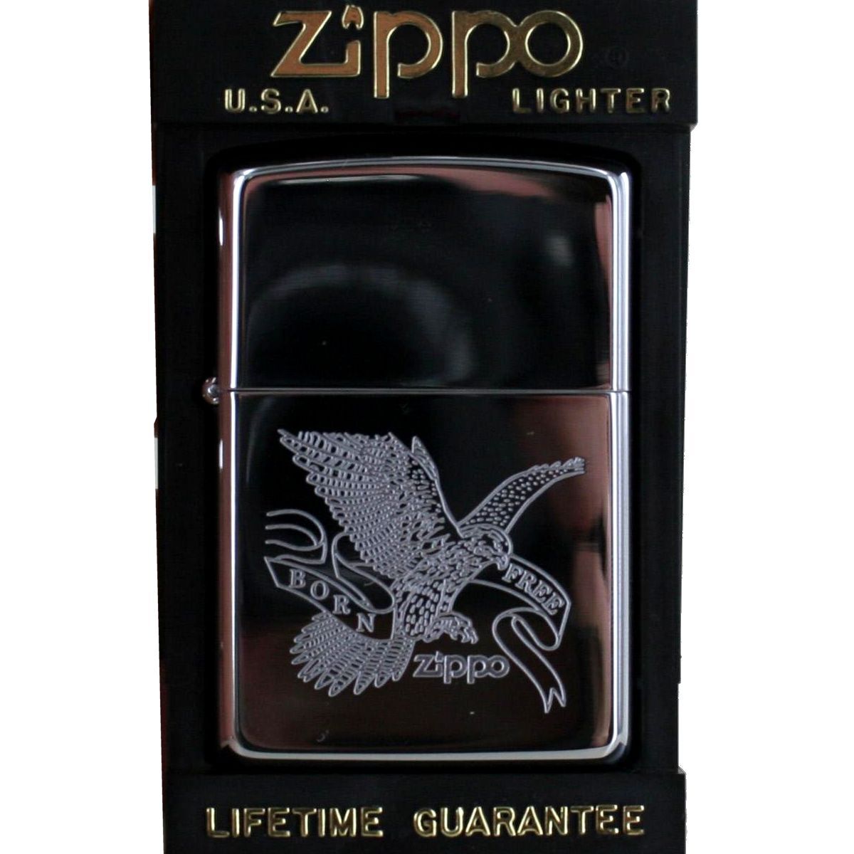 Zippo Lighter Model 854.822 Eagle - Born Free | eBay