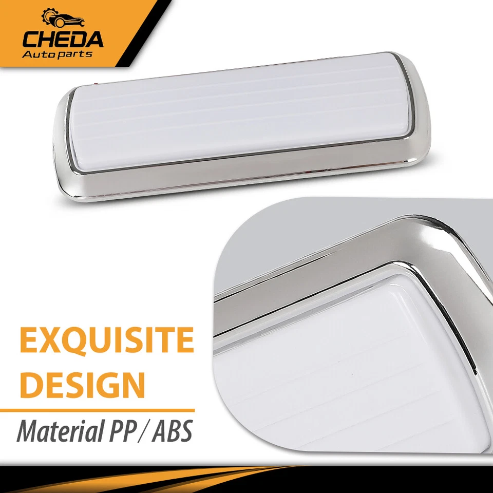 Conjunto de lámpara de luz cromada apta para camioneta Chevy GMC 1960-1972 C/K 10 20 30 Foto 4 de 4