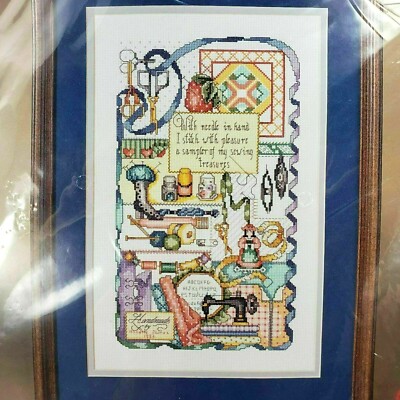 Bucilla Stitchers Sampler Counted Cross Stitch Kit Barbara Baatz New Sealed