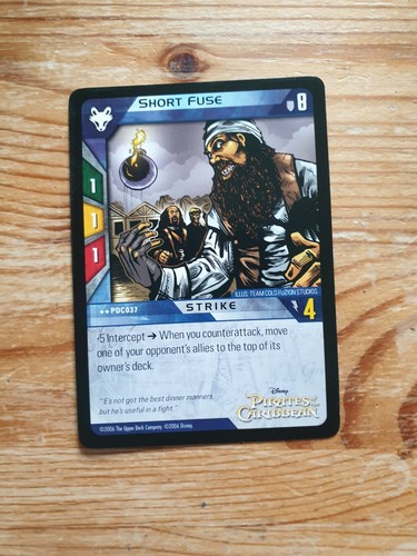 Pirates of The Caribbean TCG Card Singles Quickstrike Trading Card Game - Picture 28 of 156