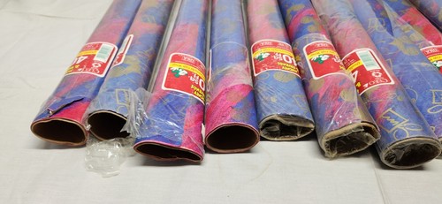 VTG Christmas Wrapping Paper Roll 9 Designs Disney Mickey Mouse 1980s to 90s NOS - Picture 63 of 92