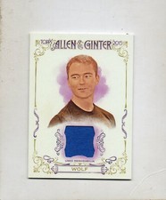robb wolf jersey relic card fsra-rw 2015 allen & ginter topps