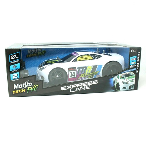 Maisto Tech RC Boy's Express Lane Street Series Racing Car #74 TRN New - Picture 3 of 8