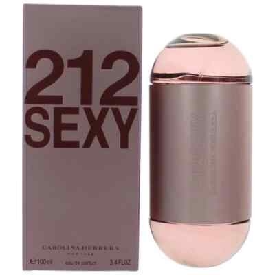 212 Sexy By Carolina Herrera Eau De Parfum Spray 3.4 oz for Women New