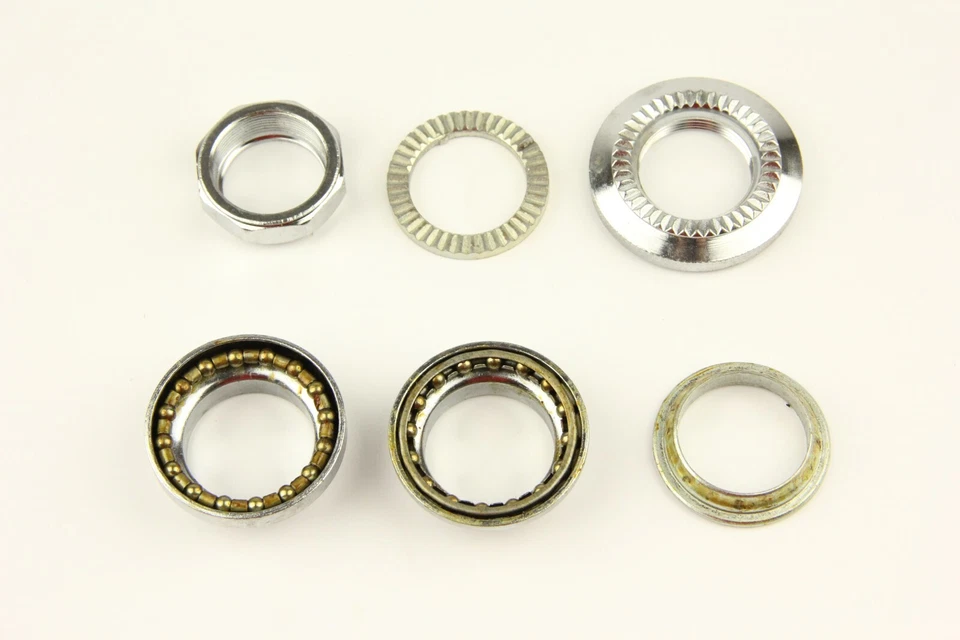 30mm Bicycle Headset Anti-skid Fit Threaded 1" Fork 22.2 Stem Fixie Silver Y - Image 4 of 4