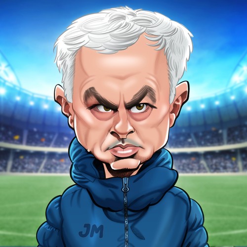 Jose Mourinho Birthday Greeting Sound Card Blank Inside Really Wild Cards
