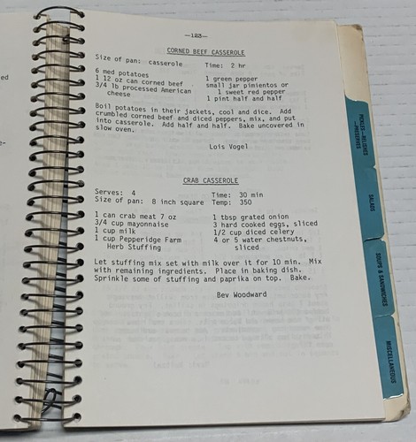 Vintage First Congregation Church Centennial Cookbook Fargo North Dakota ND 1981 - Bild 21 von 24