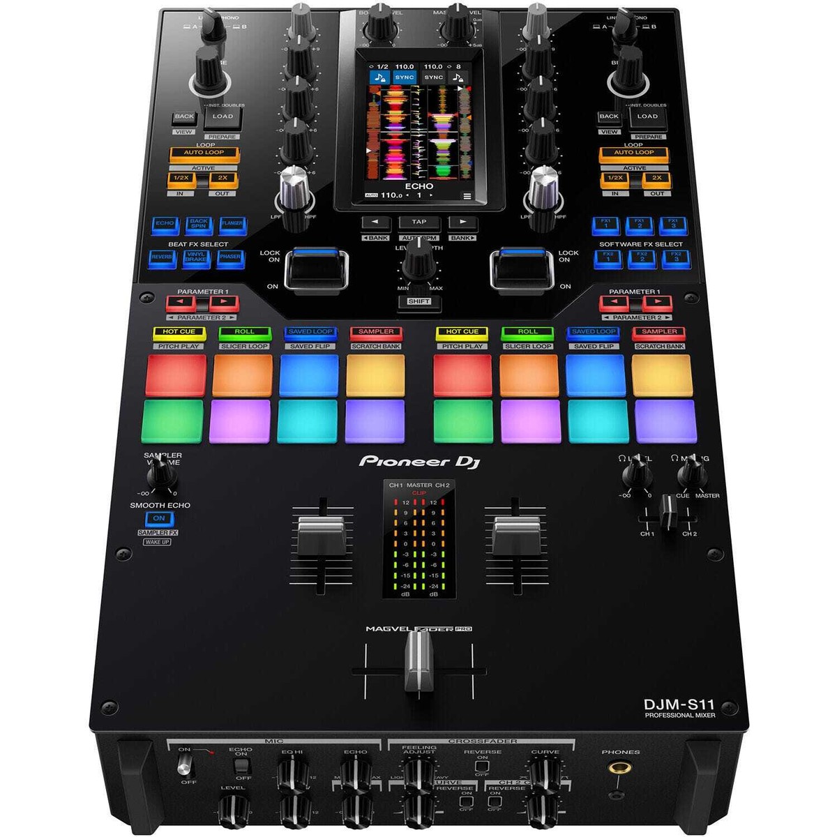 Pioneer DJ DJM-S11 Mixer with Pair of PLX-1000 Turntables | eBay Pioneer DJ DJM-S11 Mixer with Pair of PLX-1000 Turntables | eBay